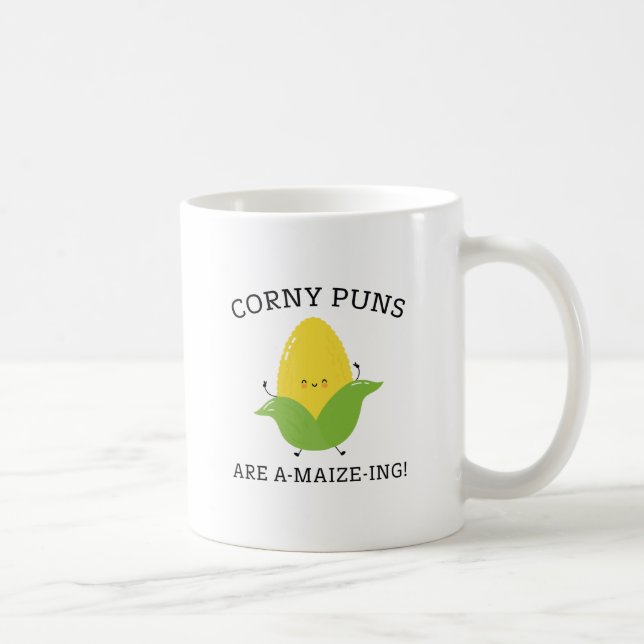 Corny Puns Kaffeetasse (Rechts)