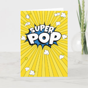 Corny, SUPER POP! Popcorn Puppe Blank Card Feiertagskarte