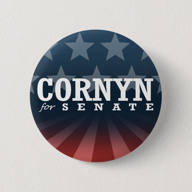 CORNYN FÜR SENAT 2014 BUTTON (Vorderseite)
