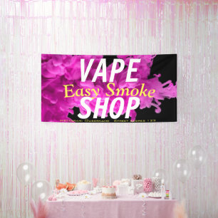 Corolful Smoke Vape Shop Banner