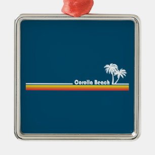 Corolla Beach North Carolina Ornament Aus Metall