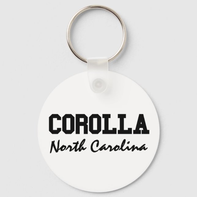 Corolla North Carolina Schlüsselanhänger (Vorderseite)