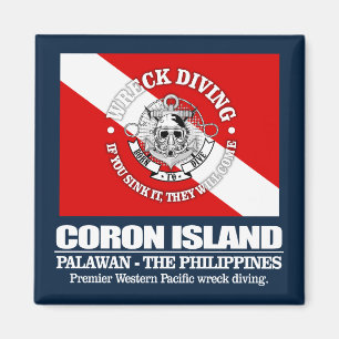 Coron Island (beste Wracks) Magnet