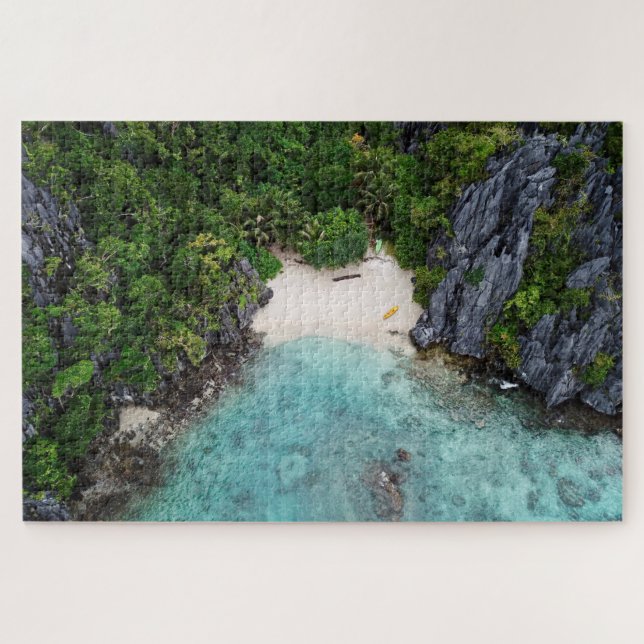 Coron Island Palawan Philippines Luftbild Puzzle (Horizontal)
