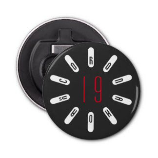 Corona 19 Button Flaschenöffner