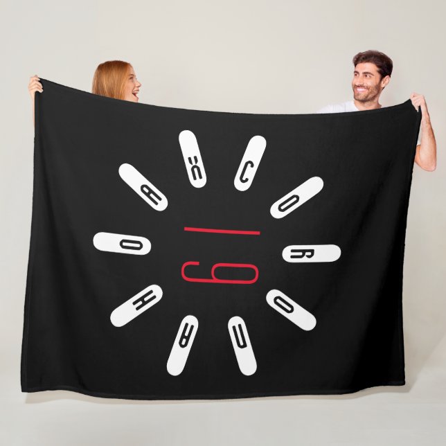 CORONA 19 HOAX Fleece Blanket (Beispiel)