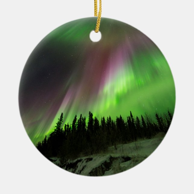 Corona Aurora Keramik Ornament (Vorne)