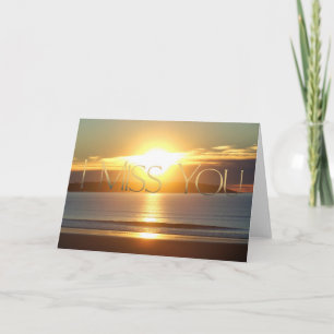 Corona - Ich vermisse dich Karte