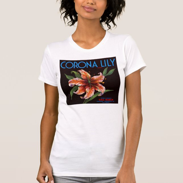Corona Lily T-Shirt (Vorderseite)