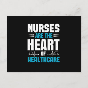 Corona Nurses - Herz der Gesundheitsversorgung Postkarte