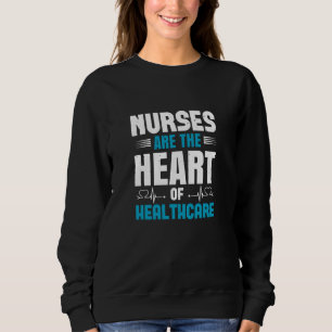 Corona Nurses - Herz der Gesundheitsversorgung Sweatshirt