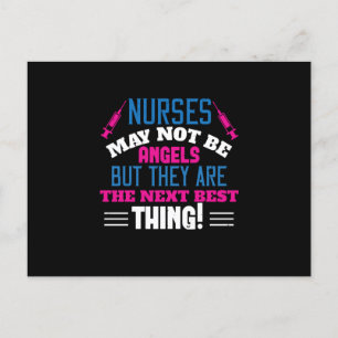 Corona Nurses - Krankenschwestern dürfen nicht Eng Postkarte