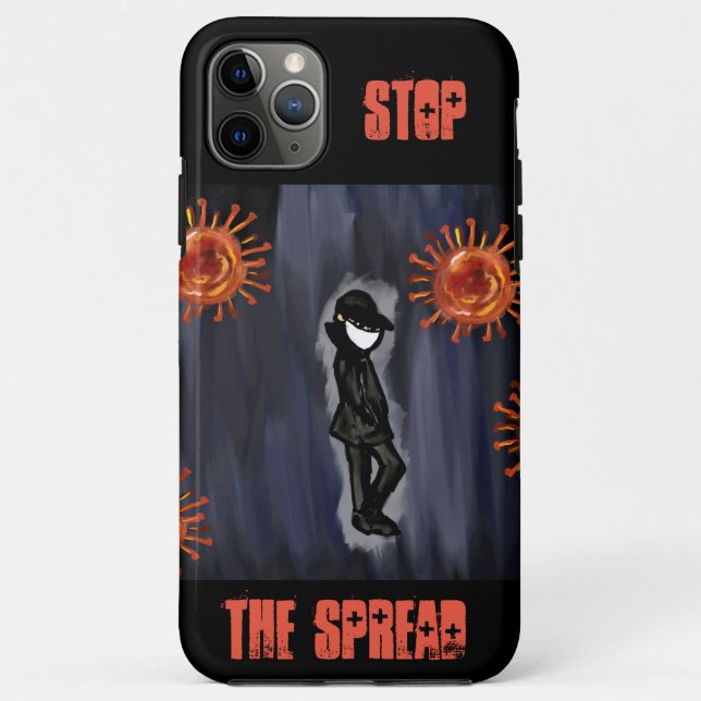 CORONA VIRUS Case-Mate iPhone HÜLLE (Rückseite)