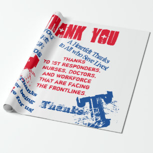 CORONA VIRUS GESCHENKPAPIER