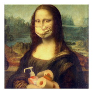 Corona-Virus-Portrait Poster