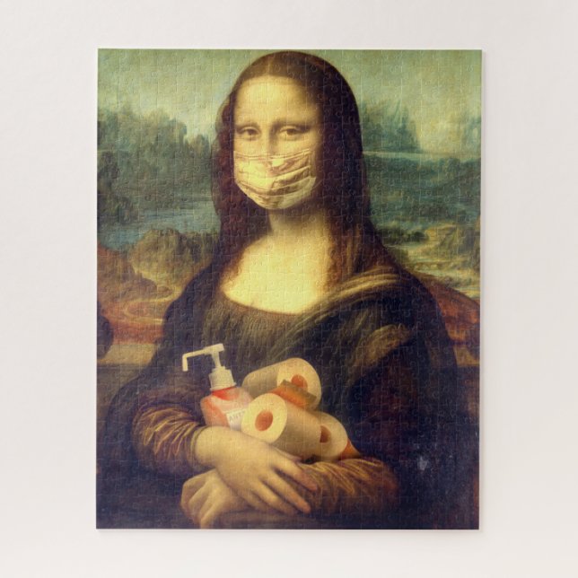 Corona-Virus-Portrait Puzzle (Vertikal)