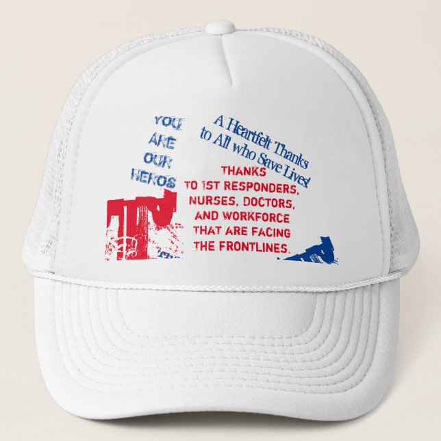 CORONA VIRUS TRUCKERKAPPE (Vorderseite)