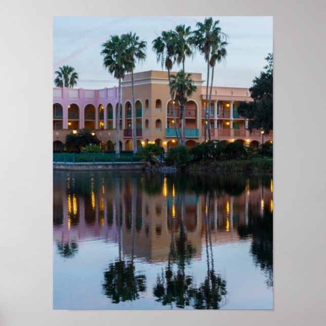 Coronada Springs Reflection Poster (Vorne)