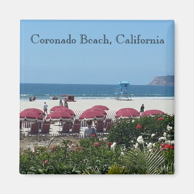Coronado Beach Magnet (Vorne)