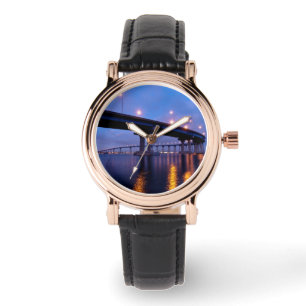 Coronado Bridge in Dusk Armbanduhr