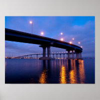 Coronado Bridge in Dusk