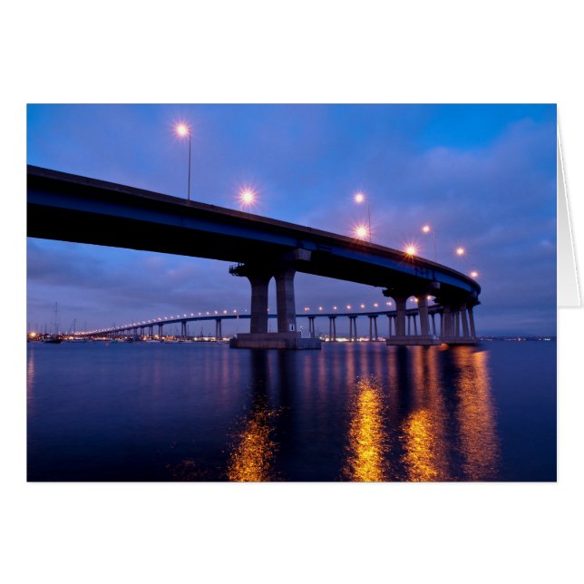 Coronado-Brücke bei Dusk (Vorderseite (Horizontal))