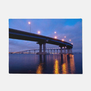 Coronado-Brücke bei Dusk Fußmatte
