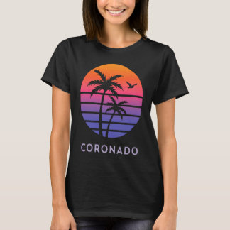 Coronado California Palm Tree Family Holiday T-Shirt