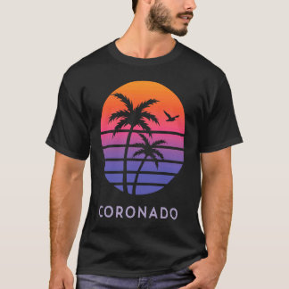Coronado California Palm Tree Family Holiday T-Shirt