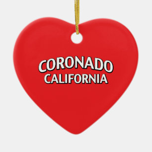 Coronado Kalifornien Keramikornament