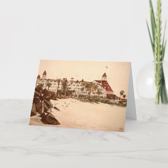 CORONADO STRAND KARTE (Vorderseite)