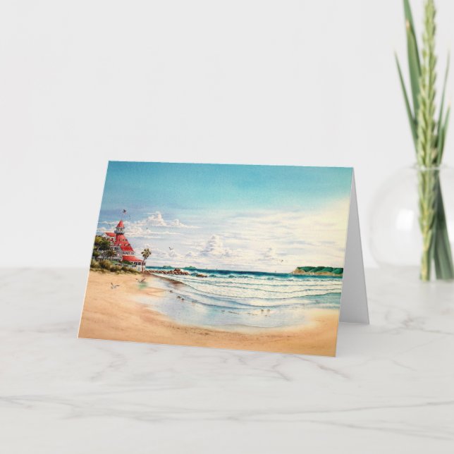 CORONADO STRAND KARTE (Vorderseite)