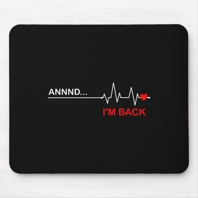 Coronary Byp Artery Open Heart Diseases Operation  Mousepad (Vorne)