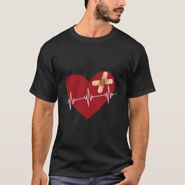 Coronary Diseases Ery Bypass Open He Surgery Hebea T-Shirt (Vorderseite)