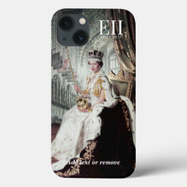 Coronation Day Foto von H.M. Queen Elizabeth II. Case-Mate iPhone Hülle