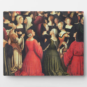 Coronation of the Virgin, 1513 (oil on panel) (det Fotoplatte
