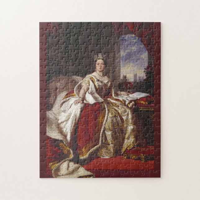 Coronation Portrait of Queen Victoria Puzzle (Vertikal)