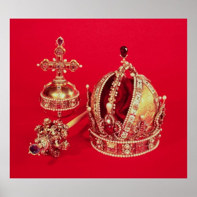 Coronation Regalia of Rudolph II Poster (Vorne)