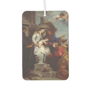 Coronation Saint Rosalia von Anthony van Dyck Autolufterfrischer