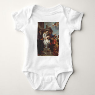 Coronation Saint Rosalia von Anthony van Dyck Baby Strampler