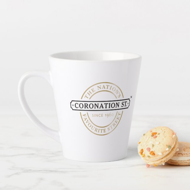 Coronation Street - Logo Milchtasse (Beispiel)