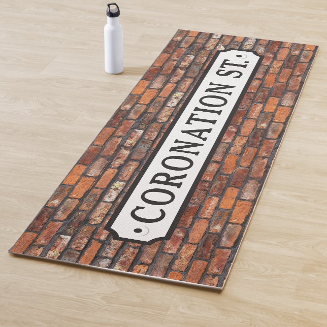 Coronation Street - Schilderplakat Yogamatte (Beispiel)