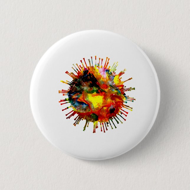 Coronavirus Button (Vorderseite)