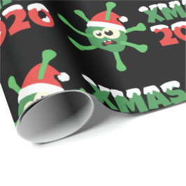 Coronavirus Corona Weihnachten 2020 Geschenkpapier