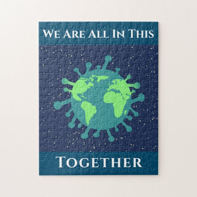 Coronavirus Covid 19 zusammen Puzzle (Vertikal)