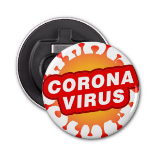 CoronaVirus Flaschenöffner Covid19 Corona Text