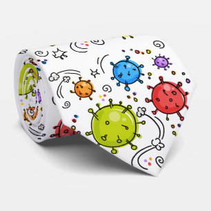 Coronavirus Germs Krawatte