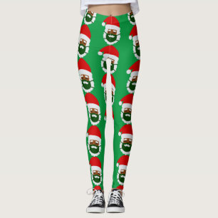 Coronavirus Gesichtsmaske schwarze WeihnachtsWeihn Leggings