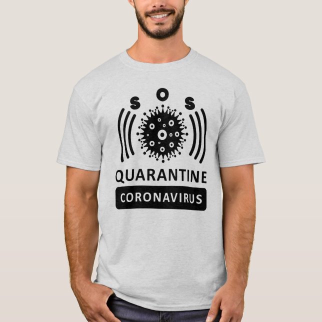 Coronavirus Mens T-Shirt (Vorderseite)