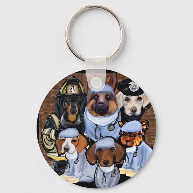 CORONAVIRUS SCHLÜSSELANHÄNGER (Vorderseite)